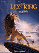 The Lion King piano sheet music cover